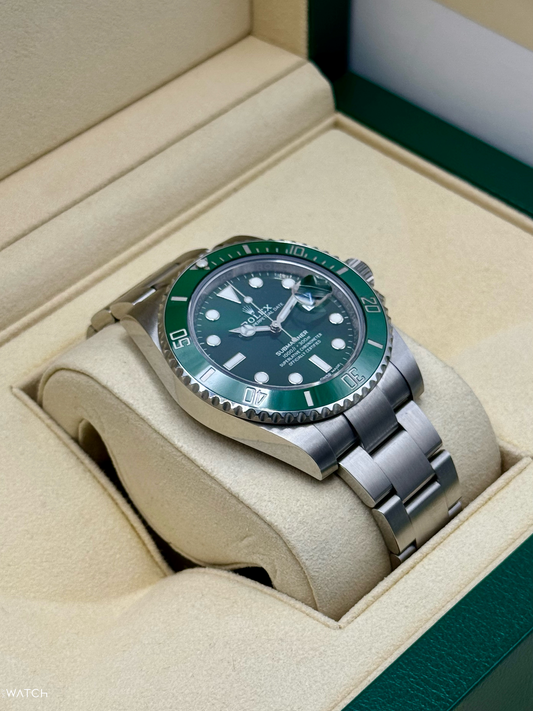 2019 Rolex Submariner “Hulk” 40mm Green Dial