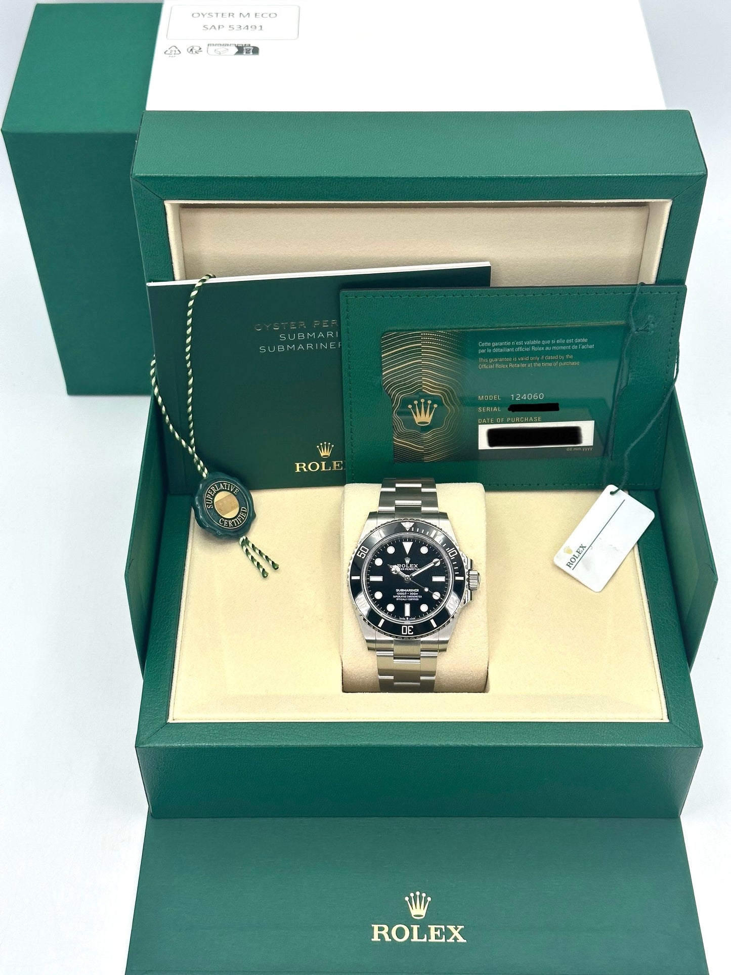 NEW 2025 Rolex Submariner 41mm Stainless Steel Black Dial