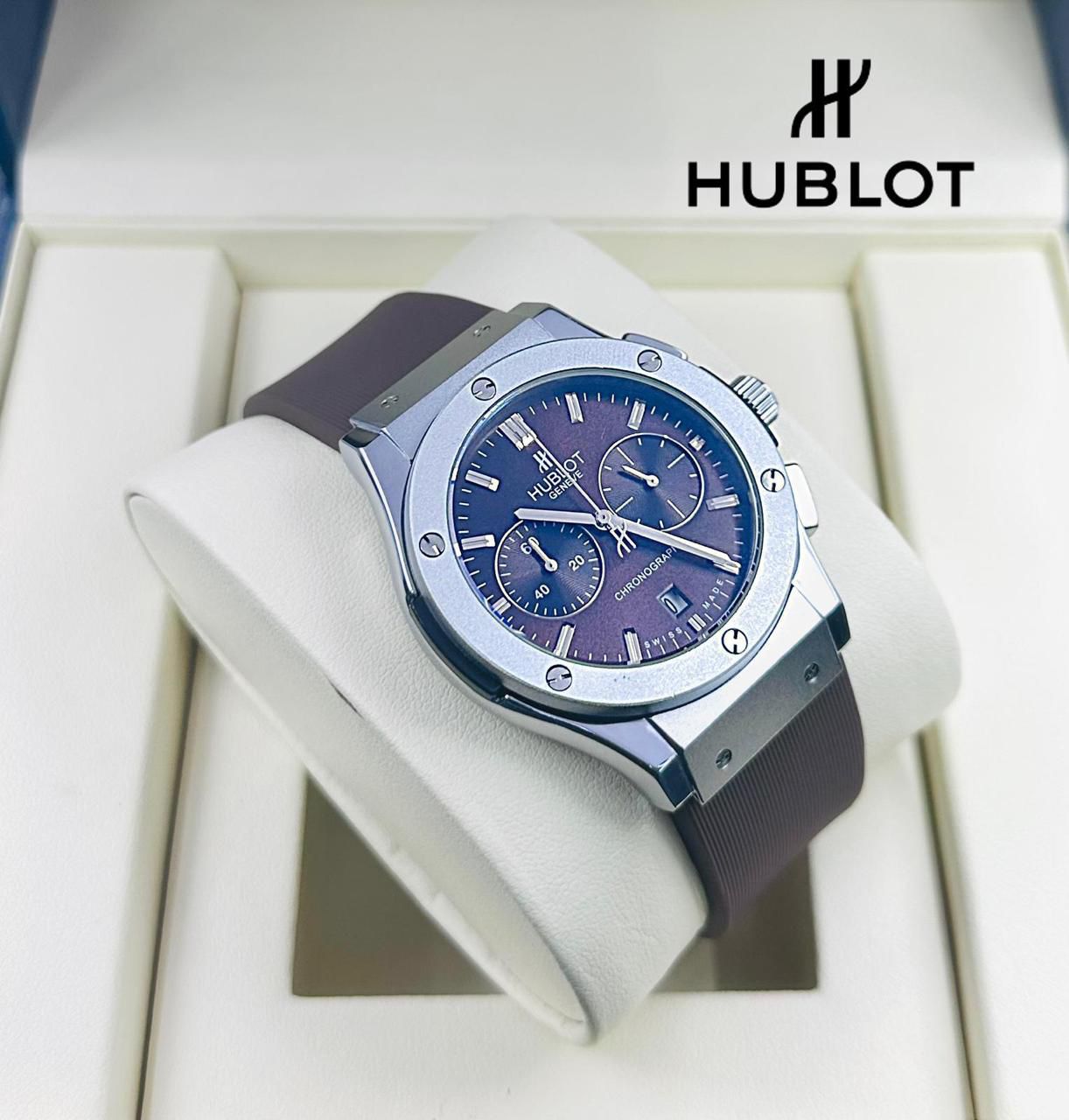 Hublot Classic Fusion 45 Ceramic Blue Chronograph