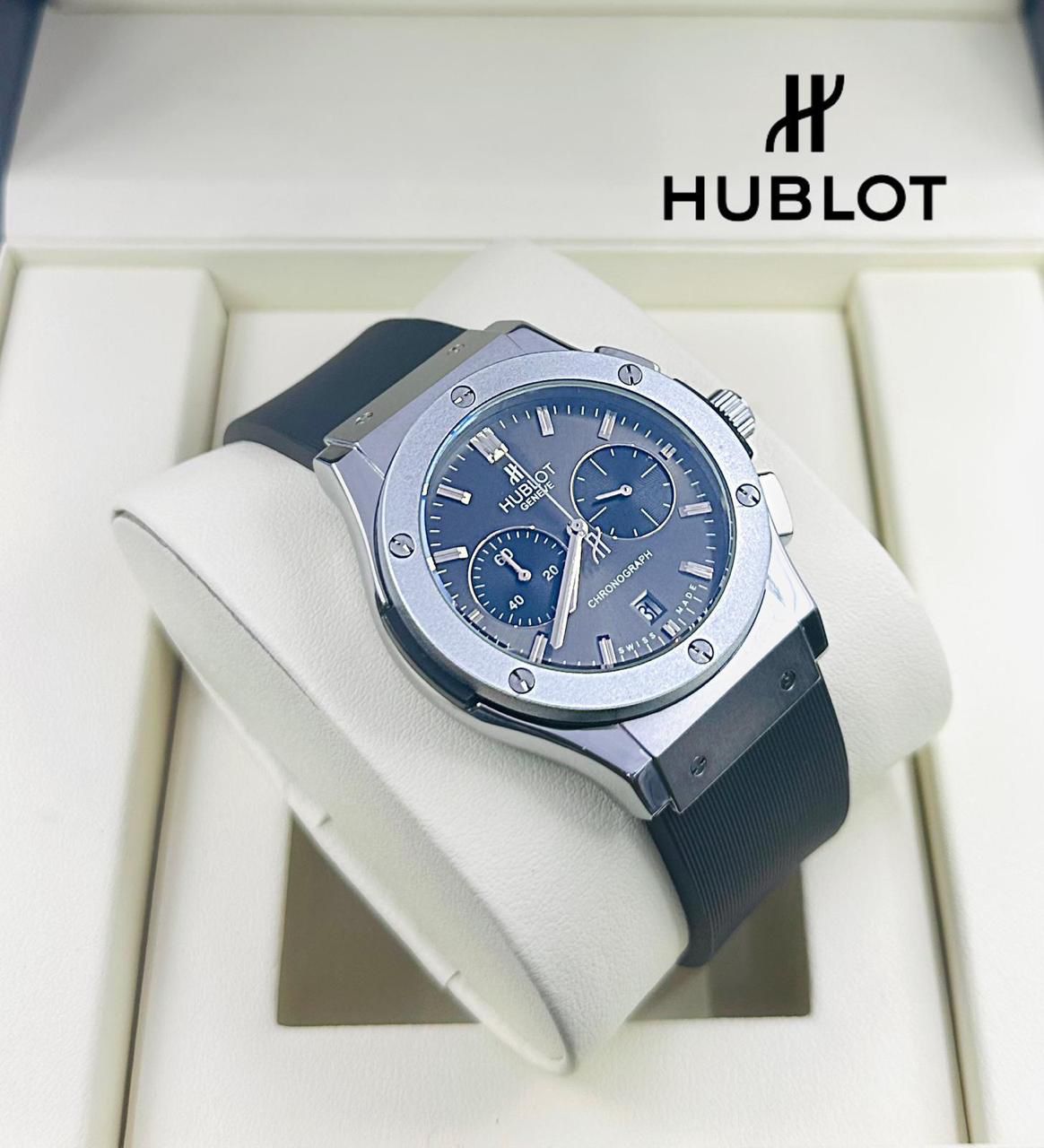 Hublot Classic Fusion 45 Ceramic Blue Chronograph