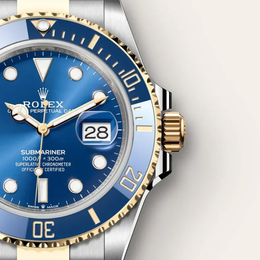 2025 Rolex Submariner "Bluesy" 41mm  Two-Tone Blue Dial