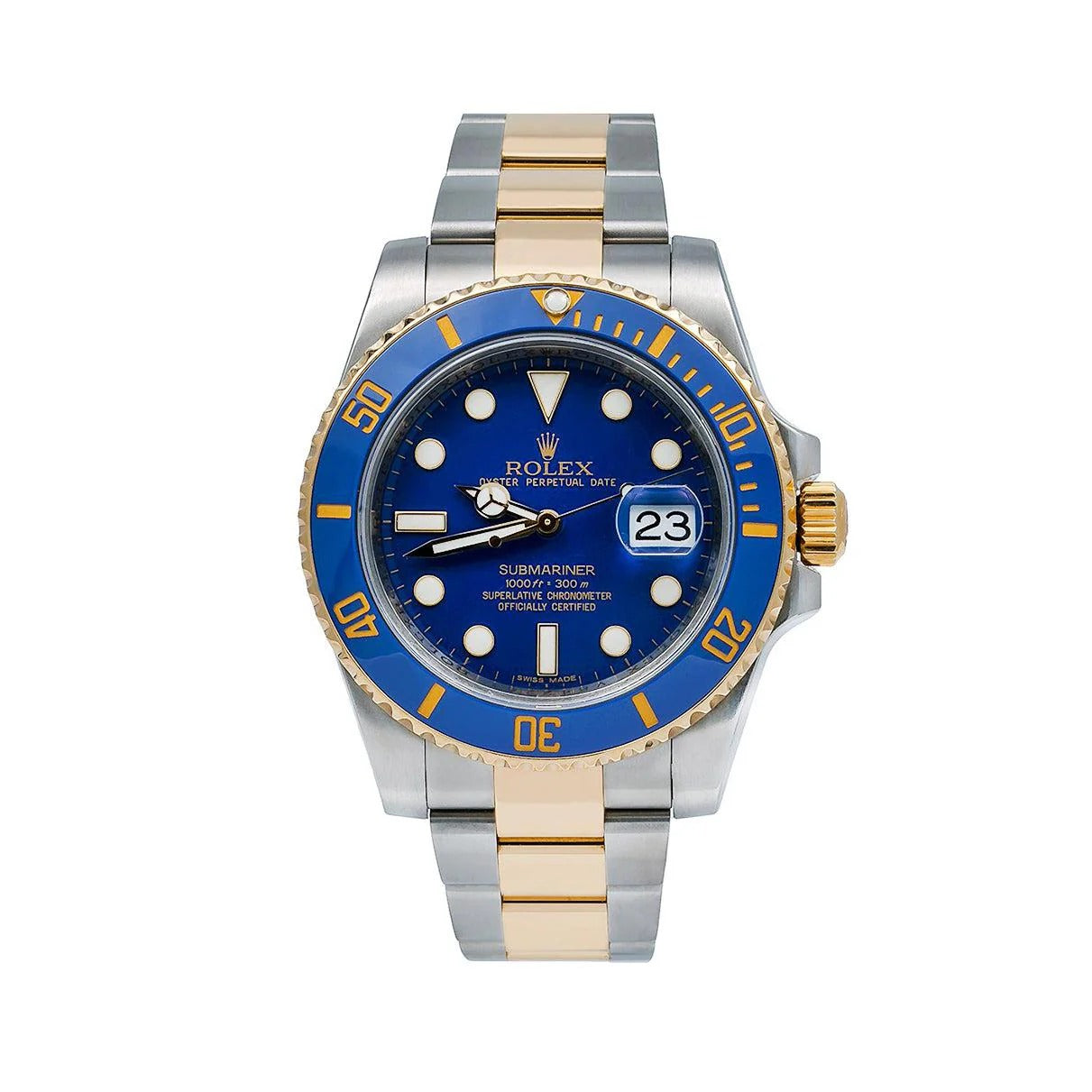 2025 Rolex Submariner "Bluesy" 41mm  Two-Tone Blue Dial