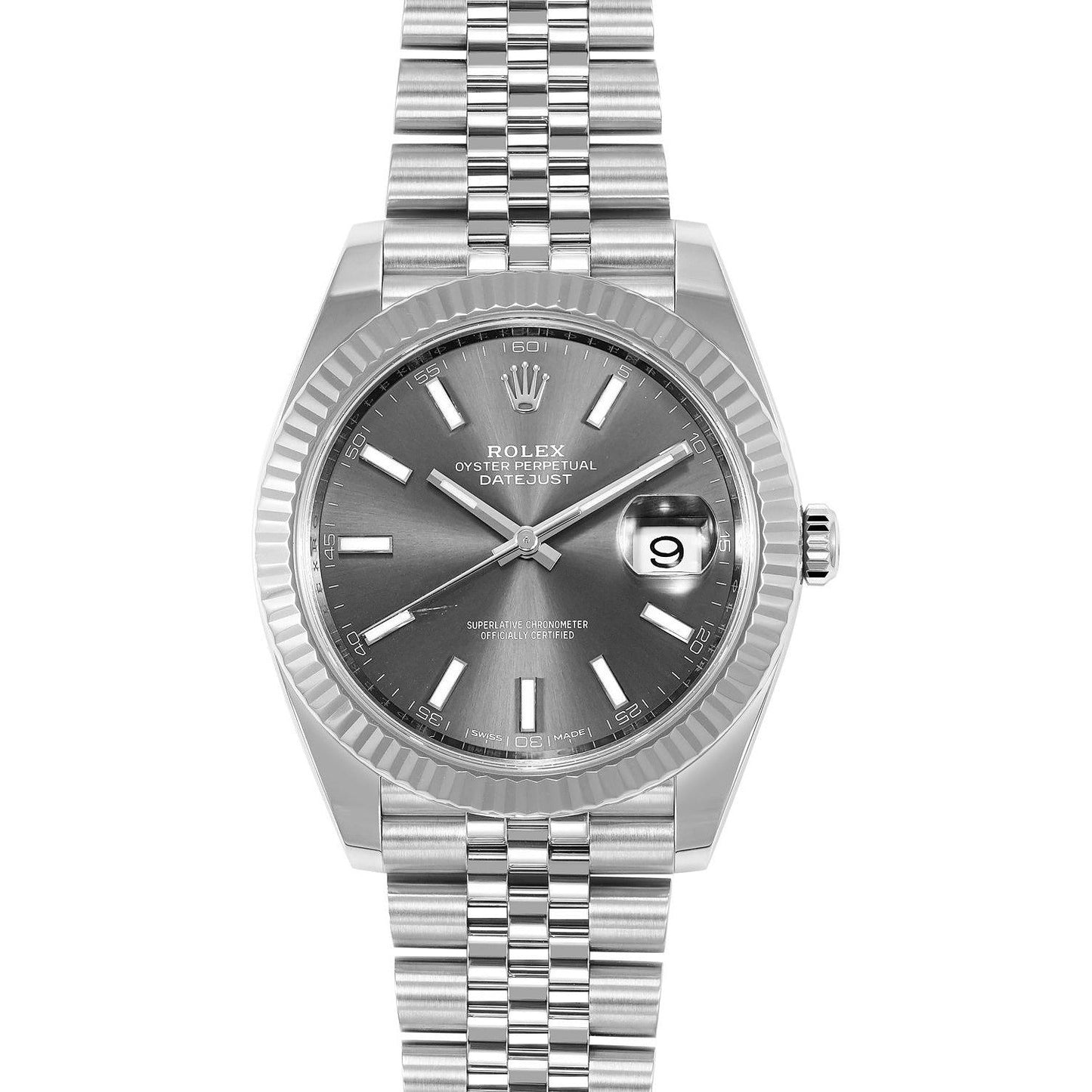 Rolex DateJust Silver