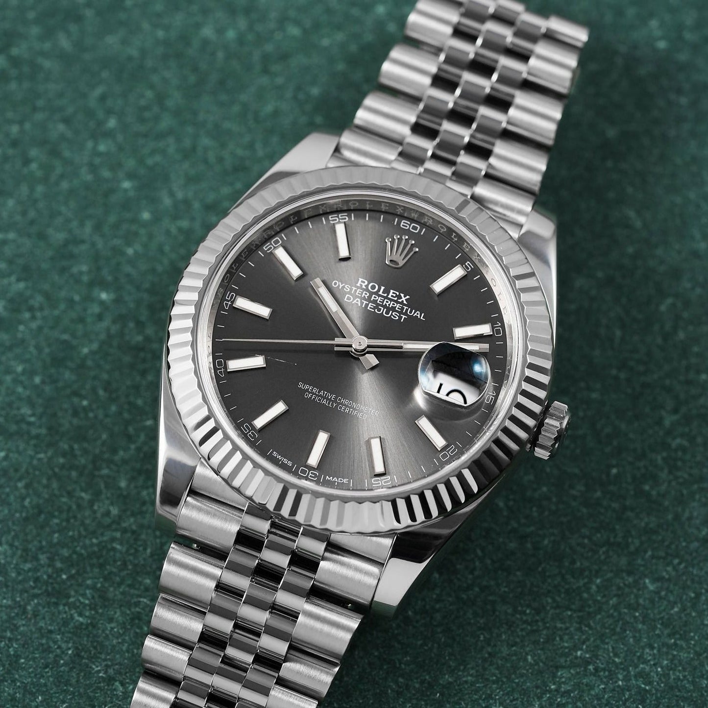 Rolex DateJust Silver
