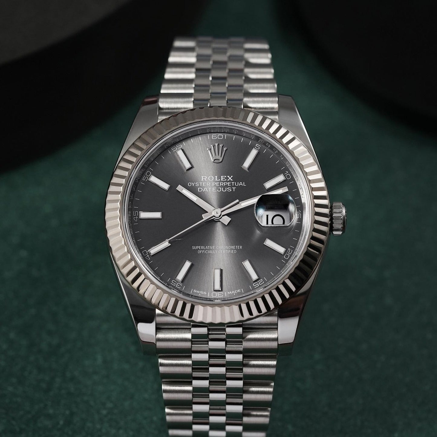 Rolex DateJust Silver