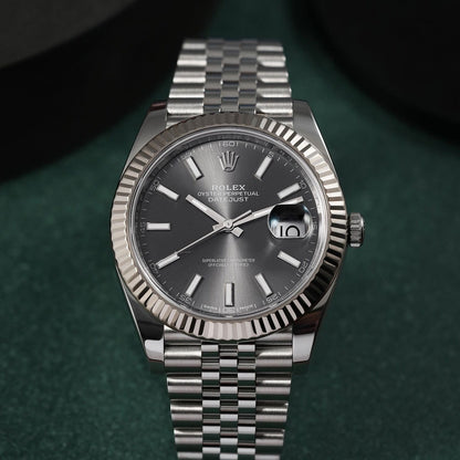 Rolex DateJust Silver