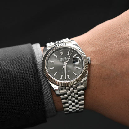 Rolex DateJust Silver