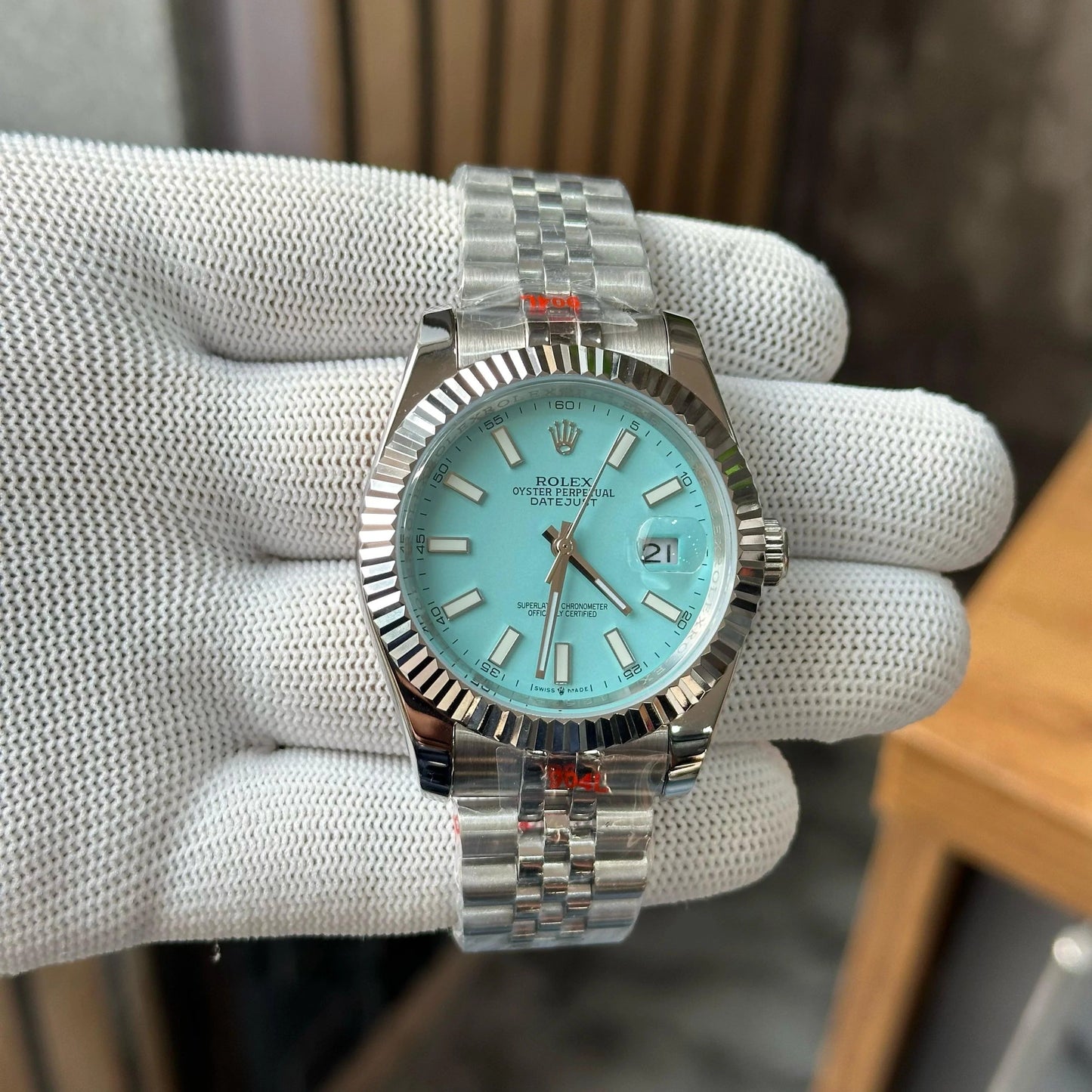 Rolex Date Just Sky
